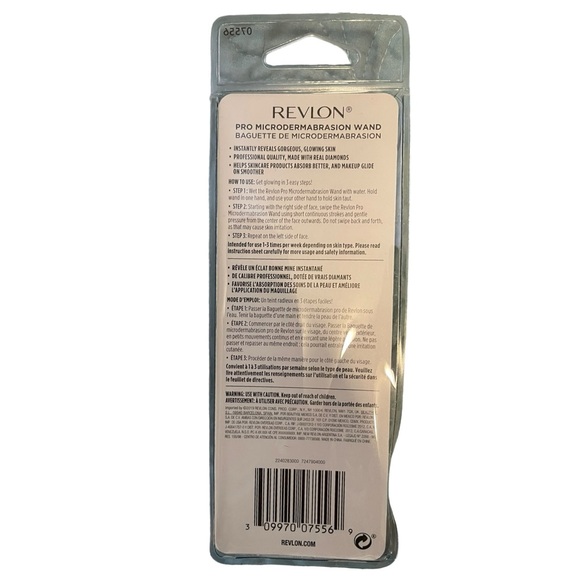REVLON Pro Microderm Abrasion Wand Real Diamond Grit Exfoliator NEW - Picture 2 of 5